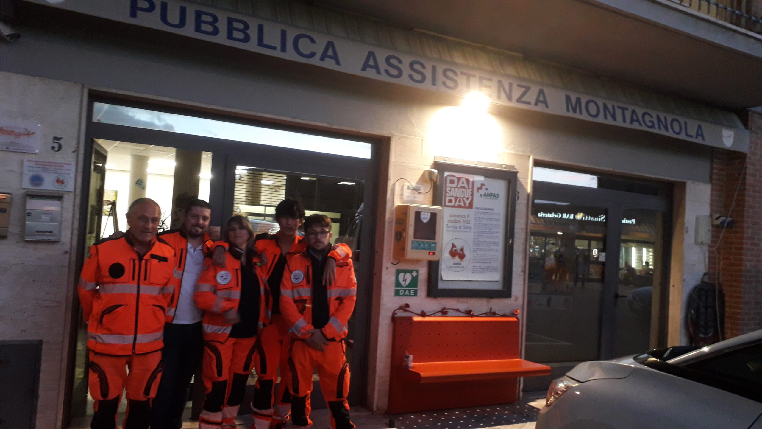 Nella foto: Parroccini Leonardo, Giustarini Andrea, Monciatti Leonardo,Quaglia Loredana con il vice presidente Tommaso