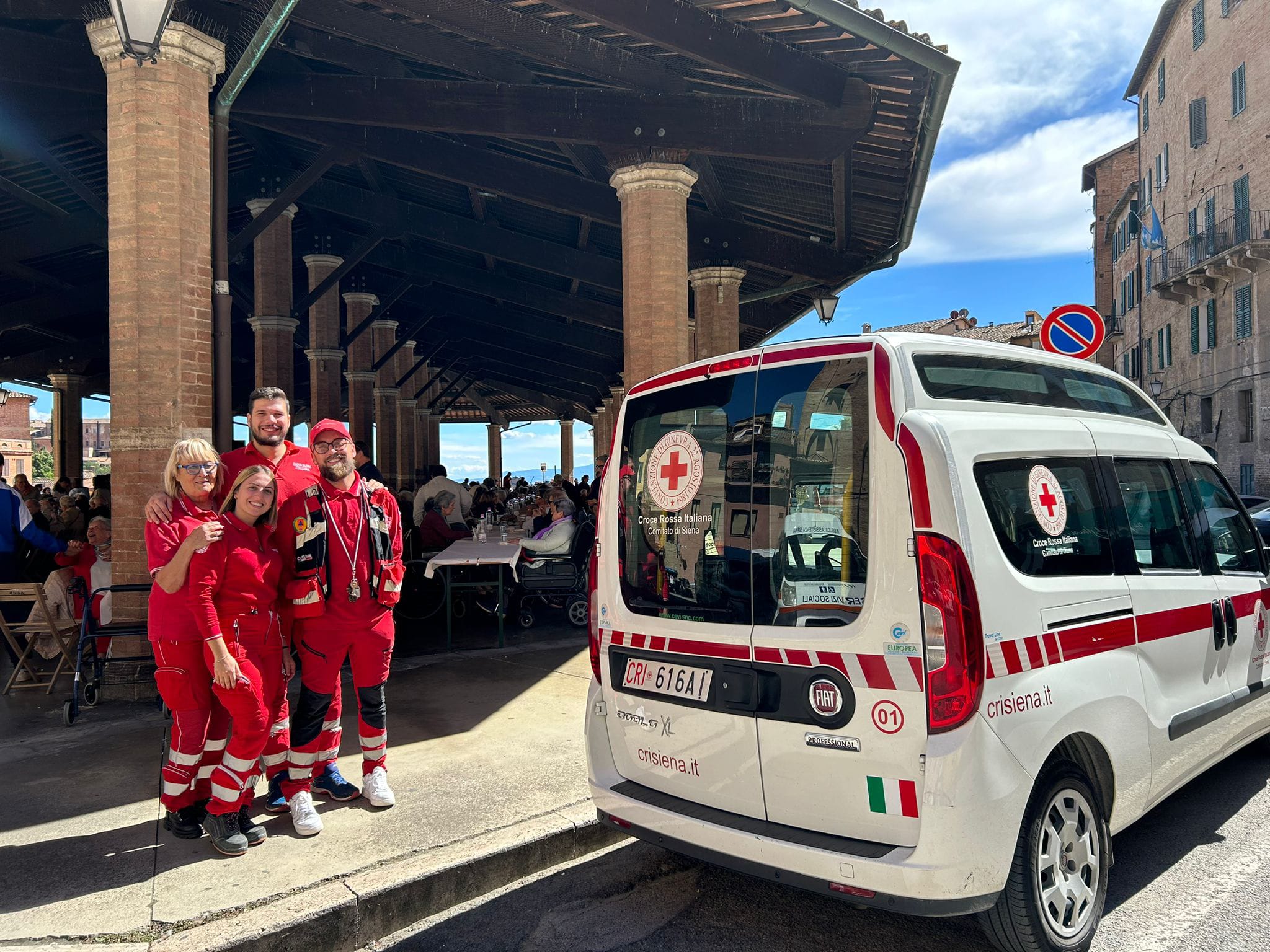 volontari Croce Rossa Comitato di Siena