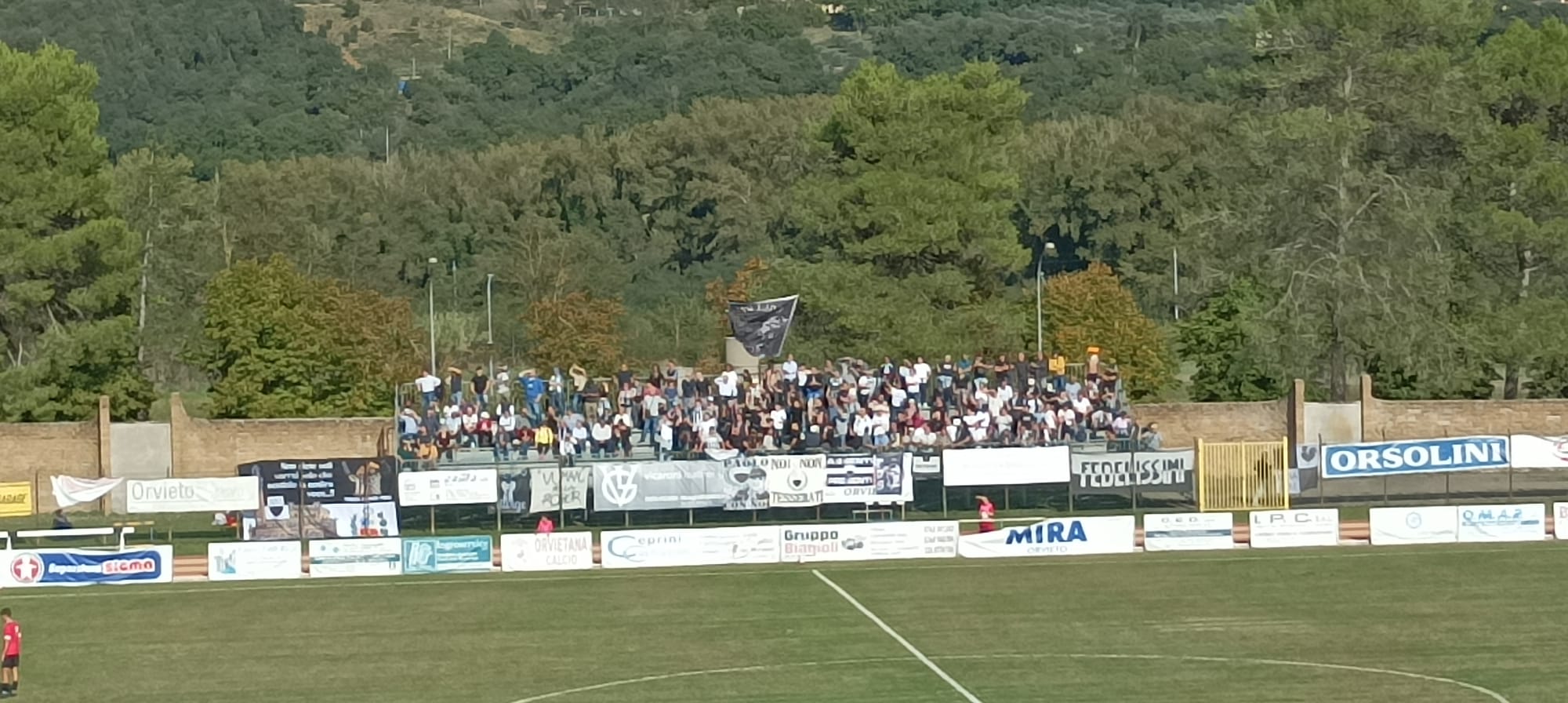 tifosi del Siena ad Orvieto